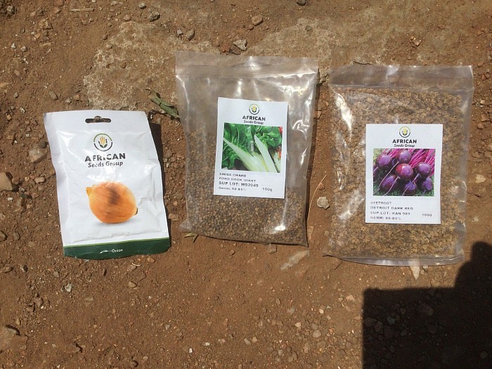 Seeds donated by agricultural official
